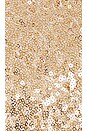 view 5 of 5 Chantell Sequin Bikini Top in Gold