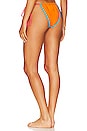view 3 of 4 Carina Bikini Bottom in Orange Multi