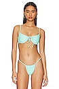 view 1 of 4 Kelly Bikini Top in Seafoam