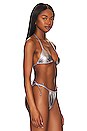 view 2 of 4 Danae Bikini Top in Silver