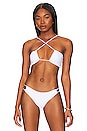 view 1 of 4 Zana Bikini Top in White