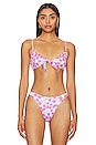 view 1 of 4 Sofia Bikini Top in Pink Floral