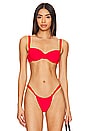 view 1 of 4 Chiara Bikini Top in Red