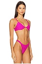 view 2 of 5 Zita Bikini Top in Hot Pink