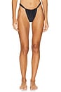 view 1 of 4 Chiara Bikini Bottom in Black