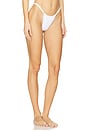 view 2 of 4 Chiara Bikini Bottom in White