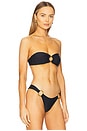 view 2 of 4 Binx Bikini Top in Black