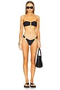 view 4 of 4 Binx Bikini Bottom in Black