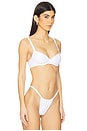 view 2 of 4 Chiara Bikini Top in White