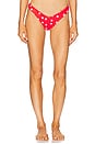 view 1 of 4 Lucy Bikini Bottom in Red Polka Dot