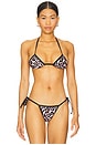 view 1 of 4 Macie Bikini Top in Leopard