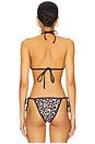 view 3 of 4 Macie Bikini Top in Leopard