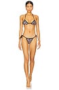 view 4 of 4 Macie Bikini Bottom in Leopard