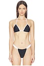 view 1 of 4 Fallon Bikini Top in Black