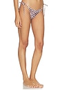 view 2 of 4 Addie Bikini Bottom in Zebra