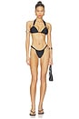 view 4 of 4 Lilijana Bikini Bottom in Black