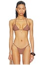 view 1 of 5 Xena Bikini Top in Brown