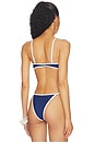 view 4 of 5 TOP BIKINI KYLEI in Navy & White