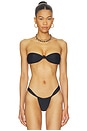 view 1 of 4 TOP BIKINI JENNIPHER in Black