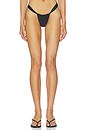 view 1 of 5 Jennipher Bikini Bottom in Black