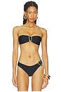 view 2 of 5 Aria Bikini Top in Black