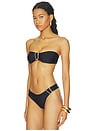 view 3 of 5 Aria Bikini Top in Black