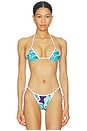 view 1 of 4 Shakya Bikini Top in Blue Multi