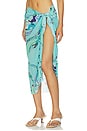 view 3 of 6 Shakya Sarong in Blue Multi
