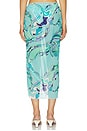 view 4 of 6 Shakya Sarong in Blue Multi