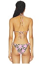 view 3 of 4 Kalia Bikini Top in Pink Floral Leopard