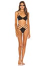 view 4 of 4 Alana Bikini Bottom in Black