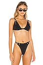 view 1 of 4 Zena Bikini Top in Black