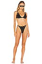 view 4 of 4 Zena Bikini Top in Black