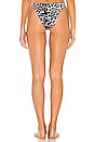 view 3 of 4 BAS DE MAILLOT DE BAIN EMMA in White Leopard