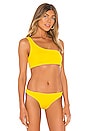 view 2 of 4 HAUT DE MAILLOT DE BAIN AVA in Yellow