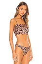 view 2 of 4 HAUT DE MAILLOT DE BAIN TANIA in Leopard