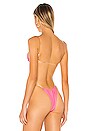 view 3 of 4 Porsha Bikini Top in Pink