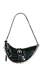 view 1 of 4 Jade Faux Leather Bag in Black