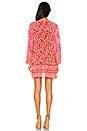 view 3 of 3 Delirium Smock Mini Dress in Red Coral
