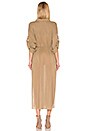 view 3 of 3 Linda Shirt Dress in Khaki