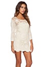 view 2 of 4 Havana Crochet Mini Dress in Cream