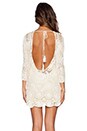 view 3 of 4 Havana Crochet Mini Dress in Cream
