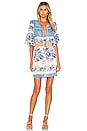 view 1 of 5 X REVOLVE Coco Lei Flutter Tunic in Bluebird