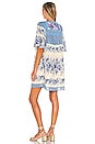 view 4 of 5 X REVOLVE Coco Lei Flutter Tunic in Bluebird