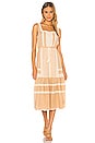 view 1 of 3 Cinder Midi Dress in Nude