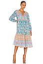 view 1 of 4 Love Story Boho Dress in Sky Blue