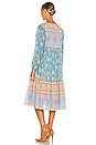 view 4 of 4 Love Story Boho Dress in Sky Blue