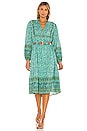 view 1 of 4 Sundown Boho Dress in Turquoise