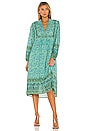 view 2 of 4 Sundown Boho Dress in Turquoise