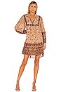 view 1 of 4 Sundown Boho Mini Dress in Spice